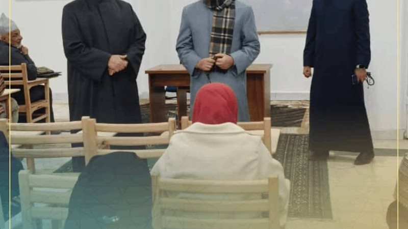 جانب من الزيارة