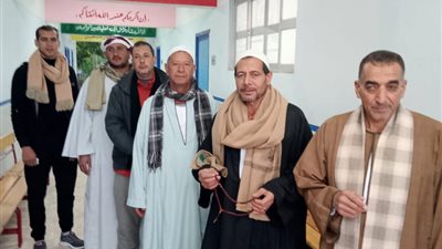 استمرار توافد الناخبين وكبار السن منذ الصبا الباكر  بالبحيرة