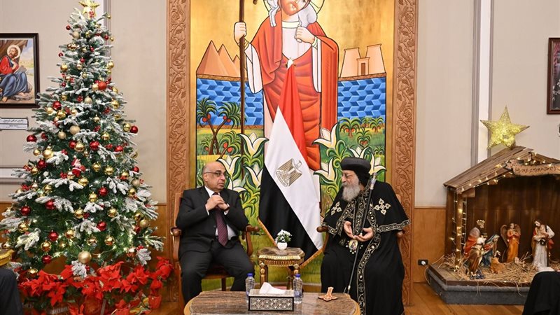 وزير العدل يزور الكاتدرائية
