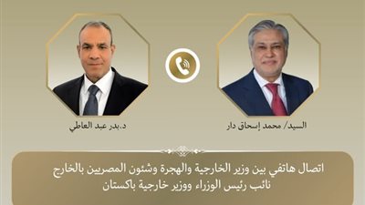 وزير الخارجية ونظيره الباكستاني يبحثان تطورات الأوضاع في غزة واليمن 