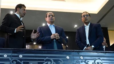 الرئيس السيسي يستقبل مجسم كأس العالم في حضور أشرف صبحي وأبوريدة 
