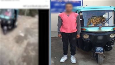 بسبب خلاف على أولوية المرور.. ضبط سائق توك توك اصطدم بسيارة في القليوبية
