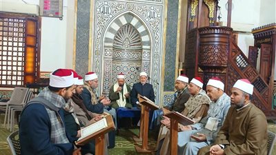 وكيل أوقاف بني سويف يحضر المقرأة النموذجية واختبارات الخطباء الجدد 