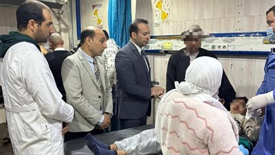 وكيل الوزارة يقوم بمرور مفاجئ على مستشفى كفر الدوار العام