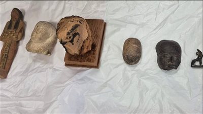 كنوز مصر تعود من واشنطن.. استعادة 7 قطع أثرية من الولايات المتحدة|صور