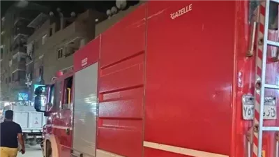 السيطرة علي حريق محدود بمدخل فندق بقرية تونس بالفيوم 