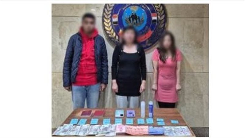المتهمون عقب القبض