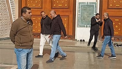 تشييع جنازة حماة المخرج خالد دياب من مسجد الشرطة في أكتوبر |صور