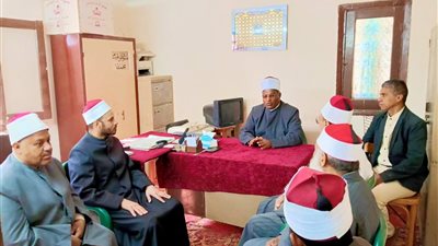 مدير أوقاف الوادي الجديد يواصل جولاته المفاجئة بتفقد إدارة 