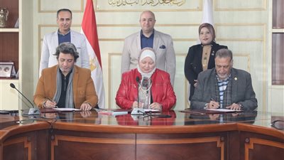 برتوكول ثلاثى لتوفير الرعاية الطبية لطلاب بنى سويف بالتعليم المجتمعى
