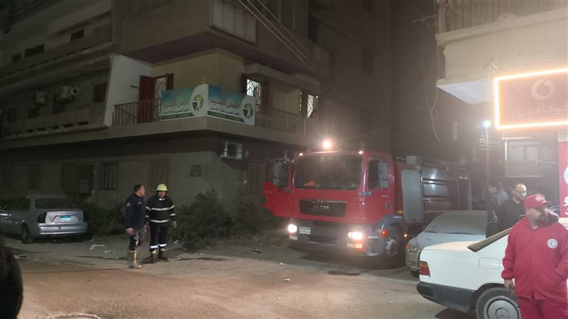 حريق بمركز خاص لعلاج