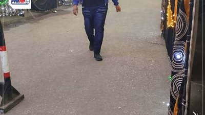 زينة وأنوار لاستقبال المحتفلين بعيد الميلاد المجيد في دشنا بقنا |صور
