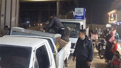محافظة الجيزة تشن حملات لرفع الإشغالات والتعديات من الطرق العامة والشوارع