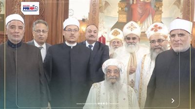 مدير أوقاف الفيوم يشارك في تهنئة الإخوة المسيحيين بعيد الميلاد المجيد