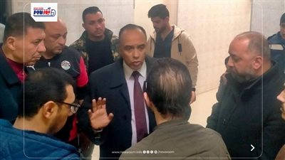 نائب محافظ المنيا يزور مستشفى الصدر لمتابعة مصابي حادث الطريق الدائري