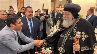 عيد الميلاد| عادل زيدان مهنئا البابا تواضروس: الأعياد تظل مناسبة لإظهار محبتنا