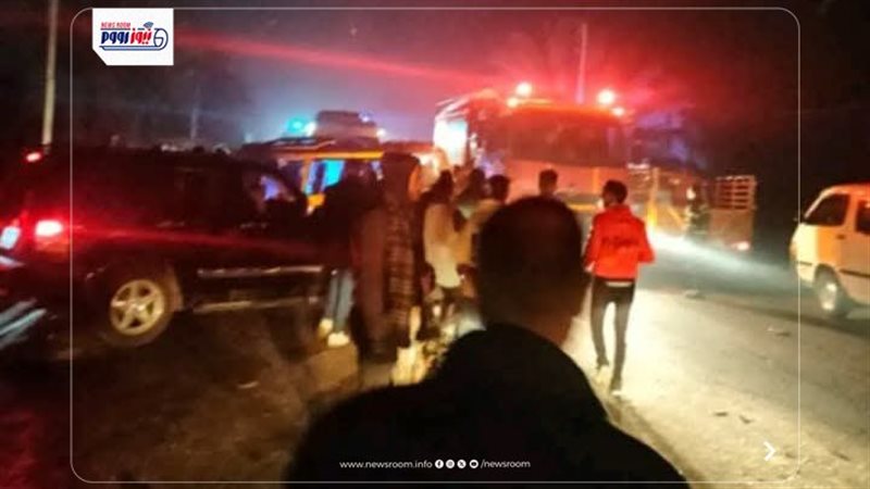 صورة للحادث بالمنيا