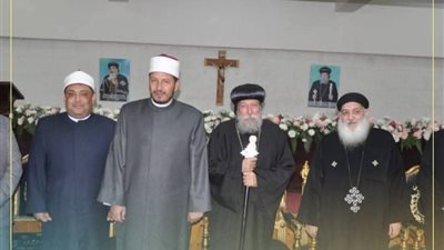 وكيل أوقاف البحيرة يقدم التهنئة للإخوة المسيحيين بعيد الميلاد المجيد