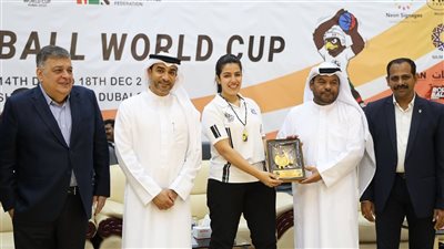 الحكم الدولي كابتن سهيلة صلاح الدين تشارك في كأس العالم للرول بول بالإمارات 