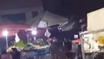 مشاجرة بالأسلحة النارية بين الباعة بسوق مدينة 6 أكتوبر 