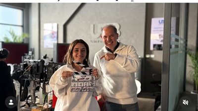 رامي إمام يزور كواليس مسلسل حد أقصى إخراج مايا أشرف زكي.. وروجينا تشكره 