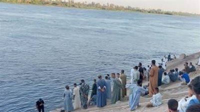 مصرع شاب غرقًا وانتشال جثمانه من ترعة الكلابية بجوار كمين إسنا