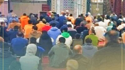 إقبال المصلين على مقرأة الجمهور بمساجد محافظة السويس