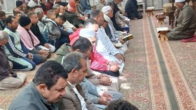 استمرار فعاليات مقارئ الجمهور بمساجد الوادي الجديد وسط إقبال جماهيري