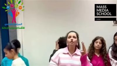 الإعلامية داليا أشرف تقدم ورشة 