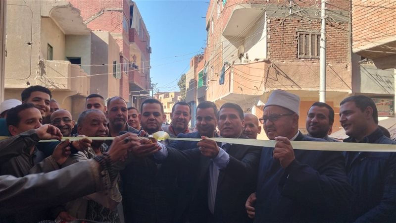 من افتتاح المسجد