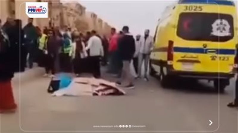 جانب من الحادث 