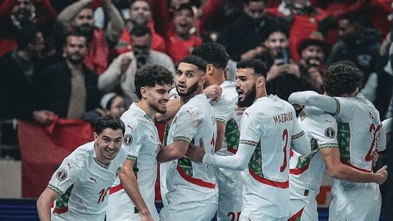 فرحة لاعبو منتخب