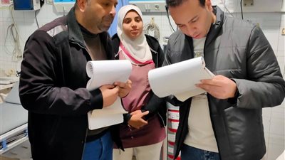 في مرور مفاجئ.. وكيل صحة البحيرة يتفقد مستشفى الرحمانيه المركزي