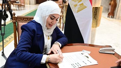  عبيرعطا الله: التعليم والمصريين بالخارج وذوي الإعاقة والرياضة من أولوياتي 