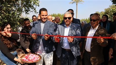 دعما للسياحة.. محافظ الإسماعيلية يتفقد مزارع شجيع بقرية عين غصين