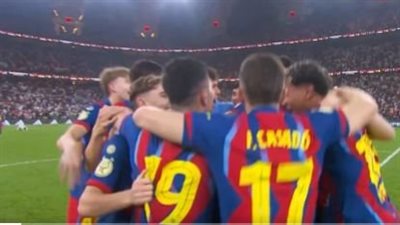 أهداف ونتيجة ريال مدريد وبرشلونة اليوم (2-3) الشوط الثاني بكأس السوبر الإسباني
