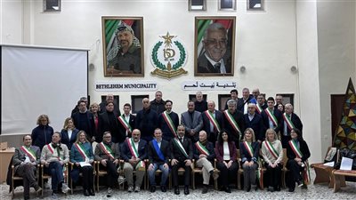 وفد إيطالي رفيع يزور بيت لحم  لبحث التعاون الاقتصادي والسياحي