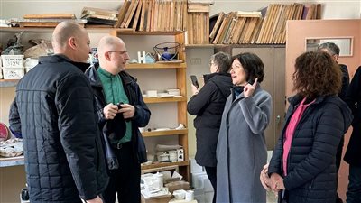 الأمين العام للاتحاد اللوثري العالمي يزور مستشفى أوغستا فيكتوريا بالقدس