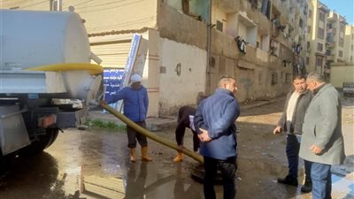 البحيرة: انتشار مكثف للمعدات وفرق الطوارئ لرفع تجمعات المياه أولاً بأول