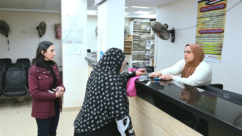 محافظ البحيرة تتفقد