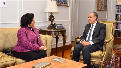 عبدالعاطي يبحث مع المديرة التنفيذية للنيباد سبل تعزيز التعاون التنموي بأفريقيا