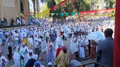 الكنيسة الأرثوذكسية الإثيوبية تحتفل بعيد ختان السيد المسيح في أديس أبابا