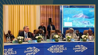 وزير البترول والثروة المعدنية يشارك في المائدة المستديرة للتعدين عن افريقيا 