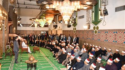 بعد قليل.. بدء احتفال الإسراء والمعراج من مسجد الإمام الليث |المراغي قارئا