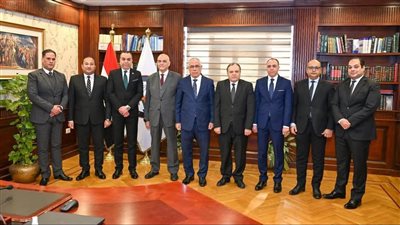 النائب العام يستقبل رئيس الاستئناف لنيابةاستئناف أسيوط لعرض الكشوف ربع السنوية