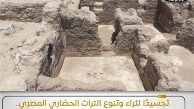الكشف عن بقايا مجمع سكني متكامل من العصر البيزنطي بسوهاج