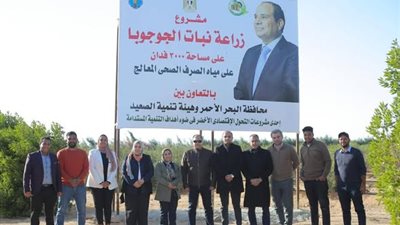 رئيس هيئة تنمية الصعيد يتفقد ويتابع عملية حصاد محصول الجوجوبا بالبحر الأحمر