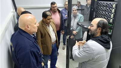  نائب الشركة القابضة ورئيس مياه المنوفية يتابعان مشروعات «حياة كريمة»