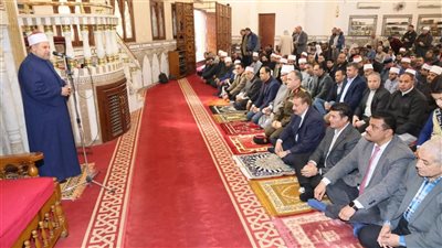 محافظ المنوفية يشهد الاحتفال السنوي بذكرى الإسراء والمعراج بمسجد الرؤوف الرحيم
