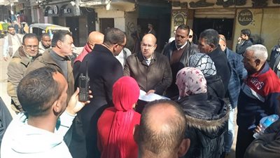 نائب محافظ الجيزةيتفقد منطقة مجمع مدارس بشتيل لمتابعة أعمال النظافة والإشغالات
